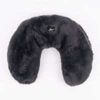 Warmies Nacken Wärmekissen Premium Neck Warmer dunkelgrau 100% Hirse-Lavendelfüllung der Gardinen-Spezialshop von SCHÖNER LEBEN